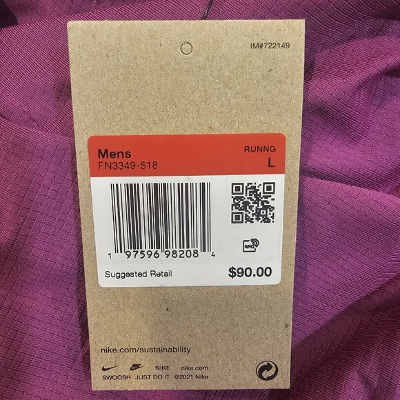 Nike AeroSwift Dri-FIT ADV 2" Brief-Lined Running Shorts FN3349-518 - Men's L - Picture 2 of 10